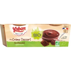 Yabon Desserts crème chocolat Bio