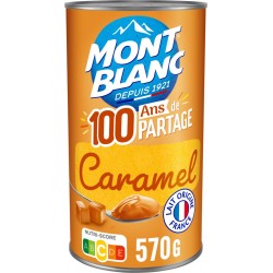 Mont Blanc Crème dessert caramel 570g