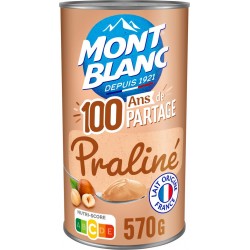 Mont Blanc Crème dessert praliné 570g