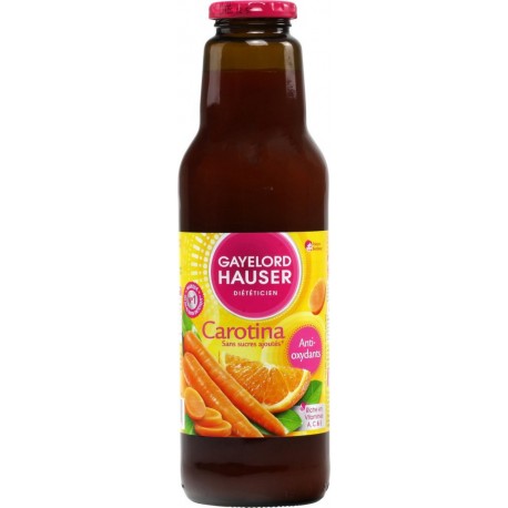 Gayelord Hauser Jus de carotte orange s/sucres ajoutés