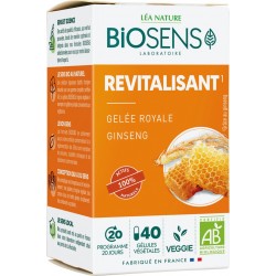 Biosens Complément alimentaire Bio ginseng & gelé royale