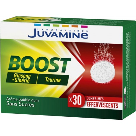 Laboratoires Juvamine Complément alimentaire boost ginseng taurine