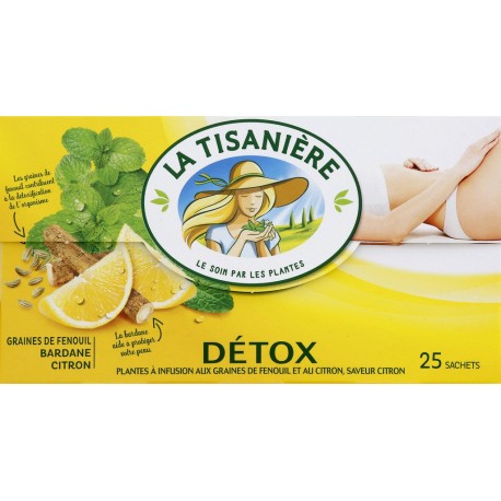 La Tisaniere Infusion Détox x25