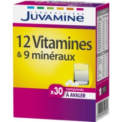 Juvamine Complément alimentaire vitamines et minéraux