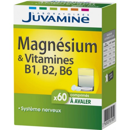 Juvamine Vitamines magnésium et vitamines