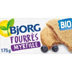 Bjorg Biscuits fourrés myrtilles bio
