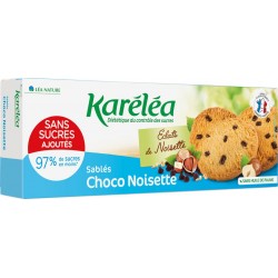 Karelea Biscuits sablé choco noisette sans sucre ajoutés