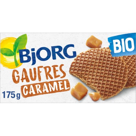 Bjorg Gaufres au caramel bio