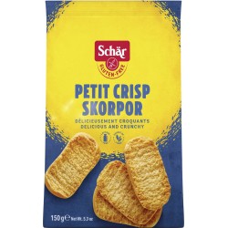 Schar Petits grillés Crisp Scorpor sans gluten et sans lactose