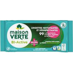 MAIS.VERTE M.VTE LINGETTES DESINFECTANTES