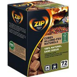 ZIP CUBES IND NATUREL X72