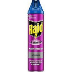 Raid Insecticide multi-insectes action rapide l'aérosol de 600ml