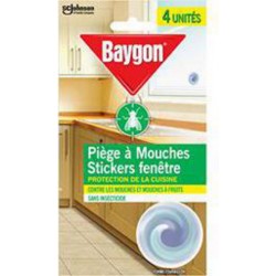 BAYGON STICKER MOUCHE X4