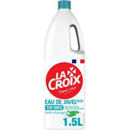 La Croix Eau de javel à l'eucalyptus la bouteille de 1,5L