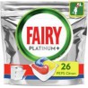 Fairy Capsules pour lave-vaisselle Tout-en-1 Platinum+ PEPS Citron x26