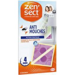 Zen'sect Stickers anti-mouches 4 mois le paquet de 8