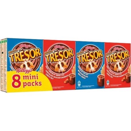 Kellogg’s Trésor 8 Mini Packs 240g (lot de 3 soit 24 mini paquets)