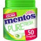 Mentos Chewing-gum Pure Fresh citrus au thé vert s/sucres 100g (lot de 3)