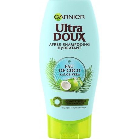 Ultra Doux Après-shampooing eau de coco & aloe vera