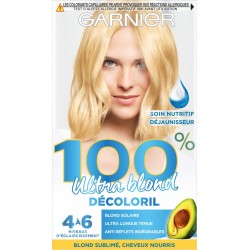Garnier 100 Ultra Blond Décoloration décoloril GARNIER 100% ULTRA BLOND
