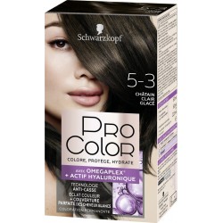 5 3 Schwarzkopf Coloration châtain clair glacé 5.3 SCHWARZKOPF