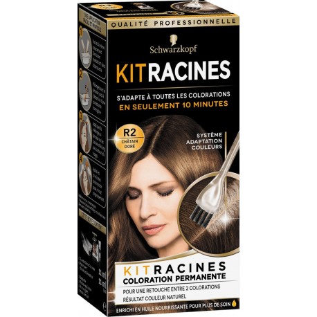 Schwarzkopf Coloration Kit Racine châtain doré