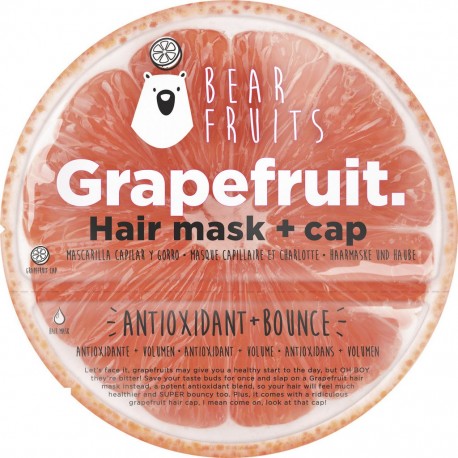 Bear Fruits Masque cheveux bond antioxydant pamplemousse + charlotte