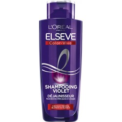 L Oreal Paris Shampooing violet déjaunisseur Elsève Color-Vive L'OREAL PARIS