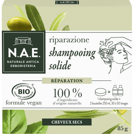 N.A.E. N.a.e Shampoing solide réparation Bio 85g