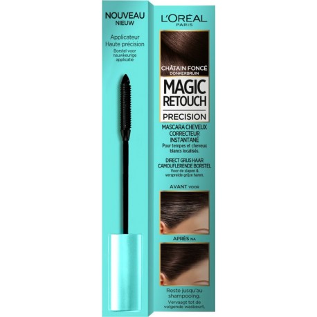 L Oreal Mascara pour cheveux magic retrouch précision châtain foncé L'OREAL