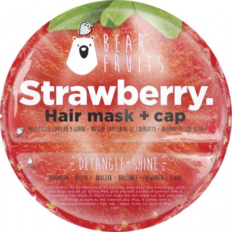 Bear Fruits Masque cheveux éclat démêlant fraise + charlotte