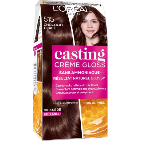 L Oreal Paris Casting Coloration semi-permanente 515 chocolat glacé L'OREAL PARIS CASTING