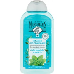 Le Petit Marseillais Shampooing Anti-Pelliculaire huiles essentielles et menthe Bio 250ml