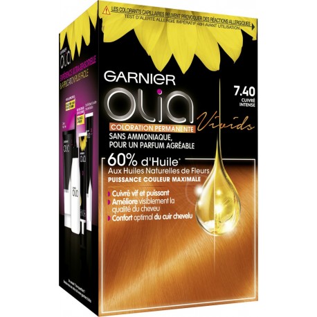 Garnier Olia Coloration permanente 7.40 cuivre intense