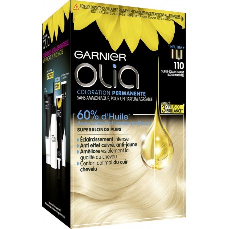 Garnier Coloration permanente olia superblonds purs 110 sans ammoniaque