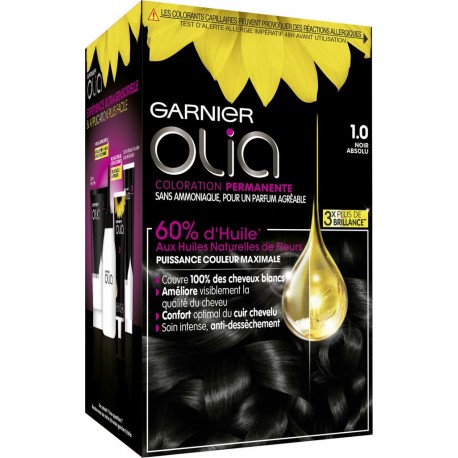 Garnier Olia Coloration permanente 1.0 noir absolu