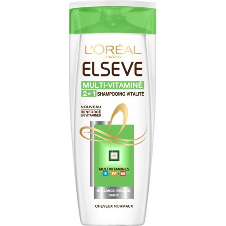 Elseve Shampooing 2 en 1 vitalité