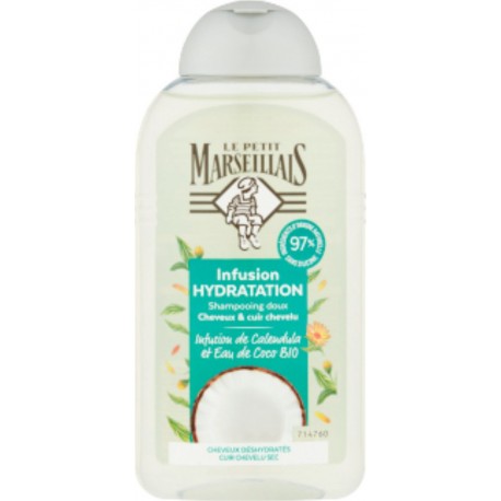 Le Petit Marseillais Shampooing infusion calendula et eau de coco