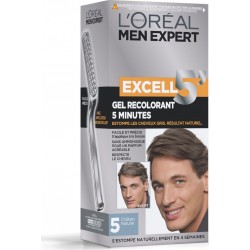 L'Oréal Men Expert Coloration cheveux NUANCE 5 Châtain naturel Excell 5min L'OREAL MEN EXPERT