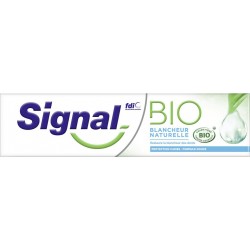 Signal Dentifrice blancheur naturelle Bio 75ml