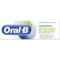 Oral B Dentifrice gencives purifie extra fraîcheur ORAL-B