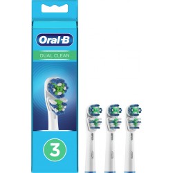 Oral B BRAUN Brossettes pour brosse à dents électrique Dual Clean ORAL-B