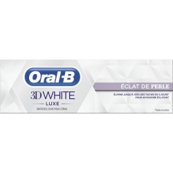 Oral B Dentifrice 3D White Luxe Eclat de Perle