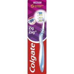 Colgate Brosse à dents medium ZigZag brosse à dents
