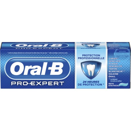 Oral-B PRO-EXPERT 24h Protection Menthe Extra-fraîche 75ml