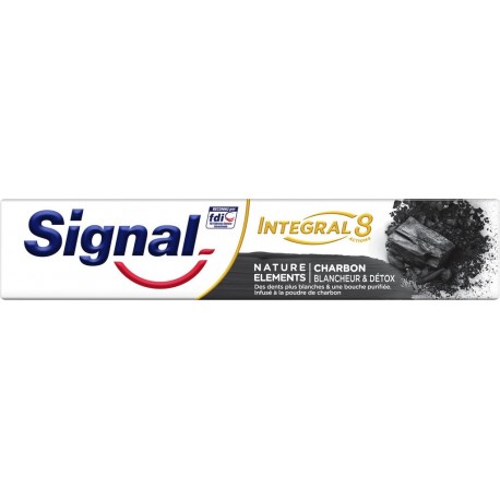 Signal Dentifrices Intégral Nature Eléments au Charbon 75ml