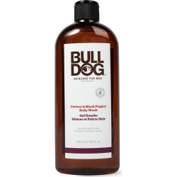 Bulldog Gel douche vétiver poivre noir flacon 500ml