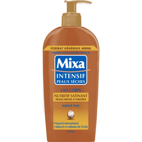 MIXA Lait corps nutritif satinant 250ml