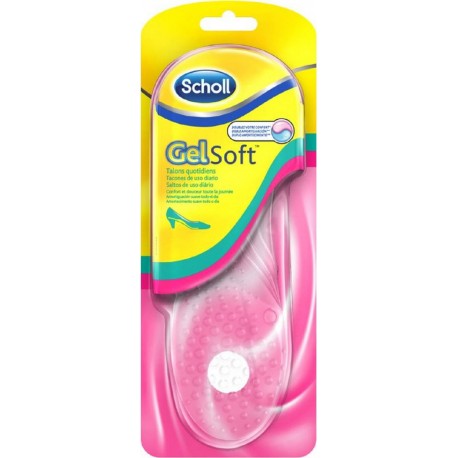 Scholl Gel semelle Soft Talons pour elle paire