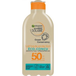 Spf50 Ambre Solaire Garnier Lait solaire éco conçu SPF50 - AMBRE SOLAIRE GARNIER